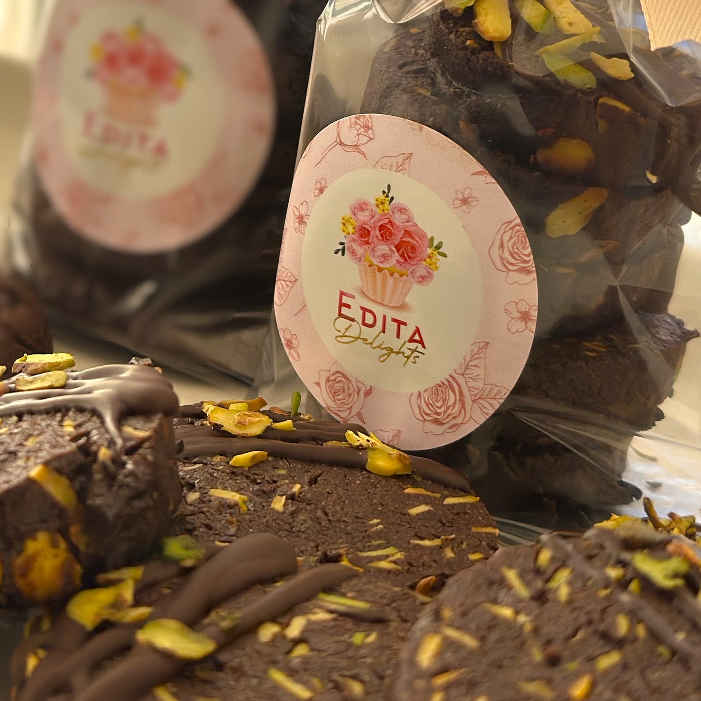 Pistachio Bliss Cookies (5 pcs)