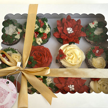 Holiday flowers box