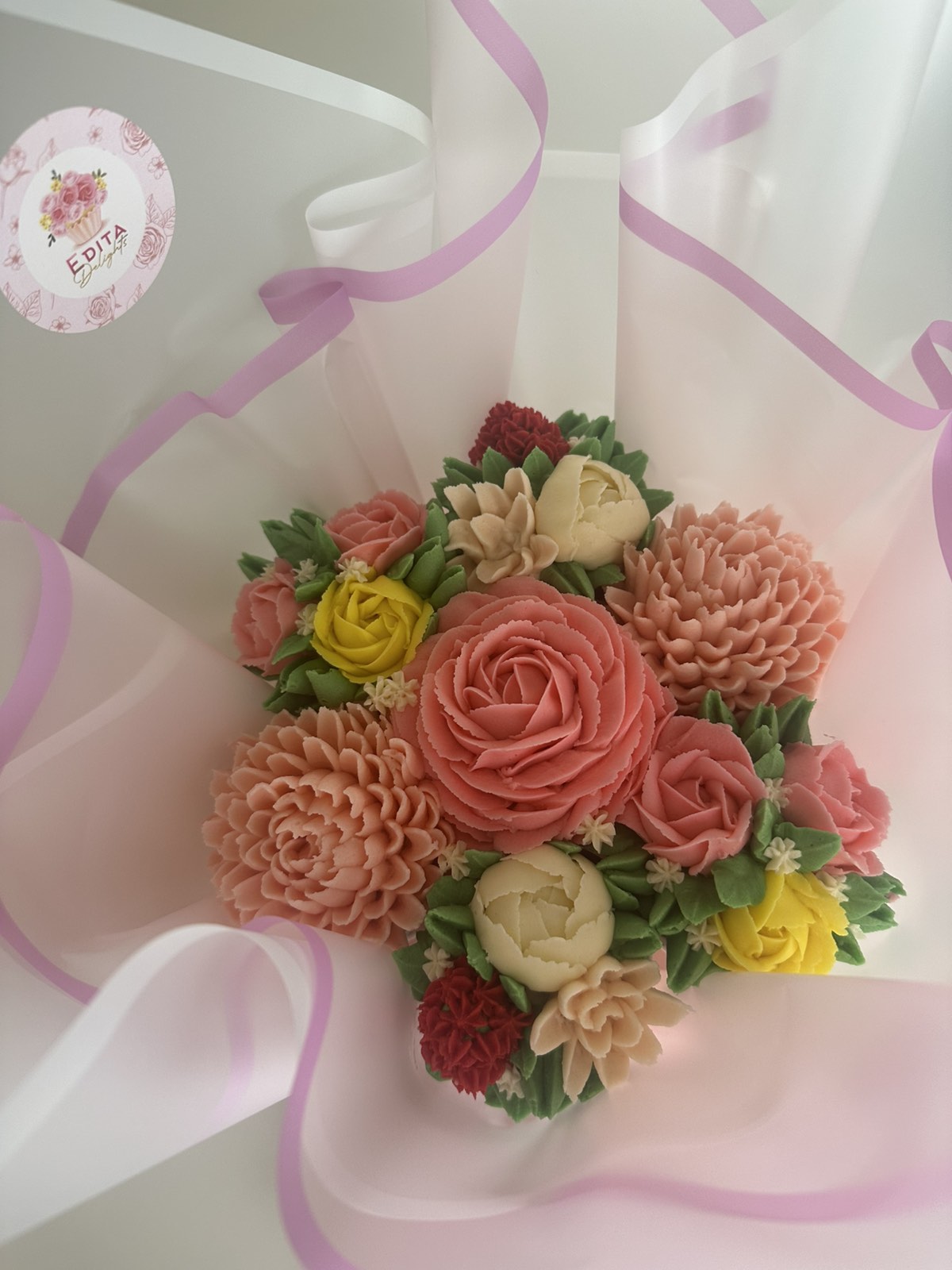 Cupcake Bouquet - 7 pcs